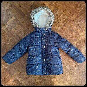 🆕 {Carter’s} Winter Unicorn Rain Snow Puffer Coat